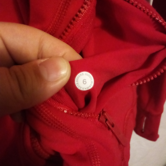 lululemon athletica Dark Red Athletic Define Jacket - Picture 12 of 14